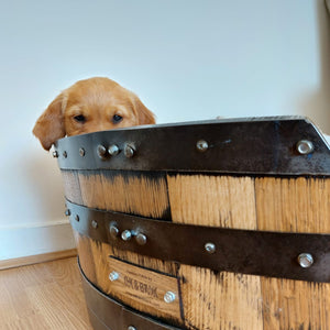 Custom Dog Bed - Whisky Cask