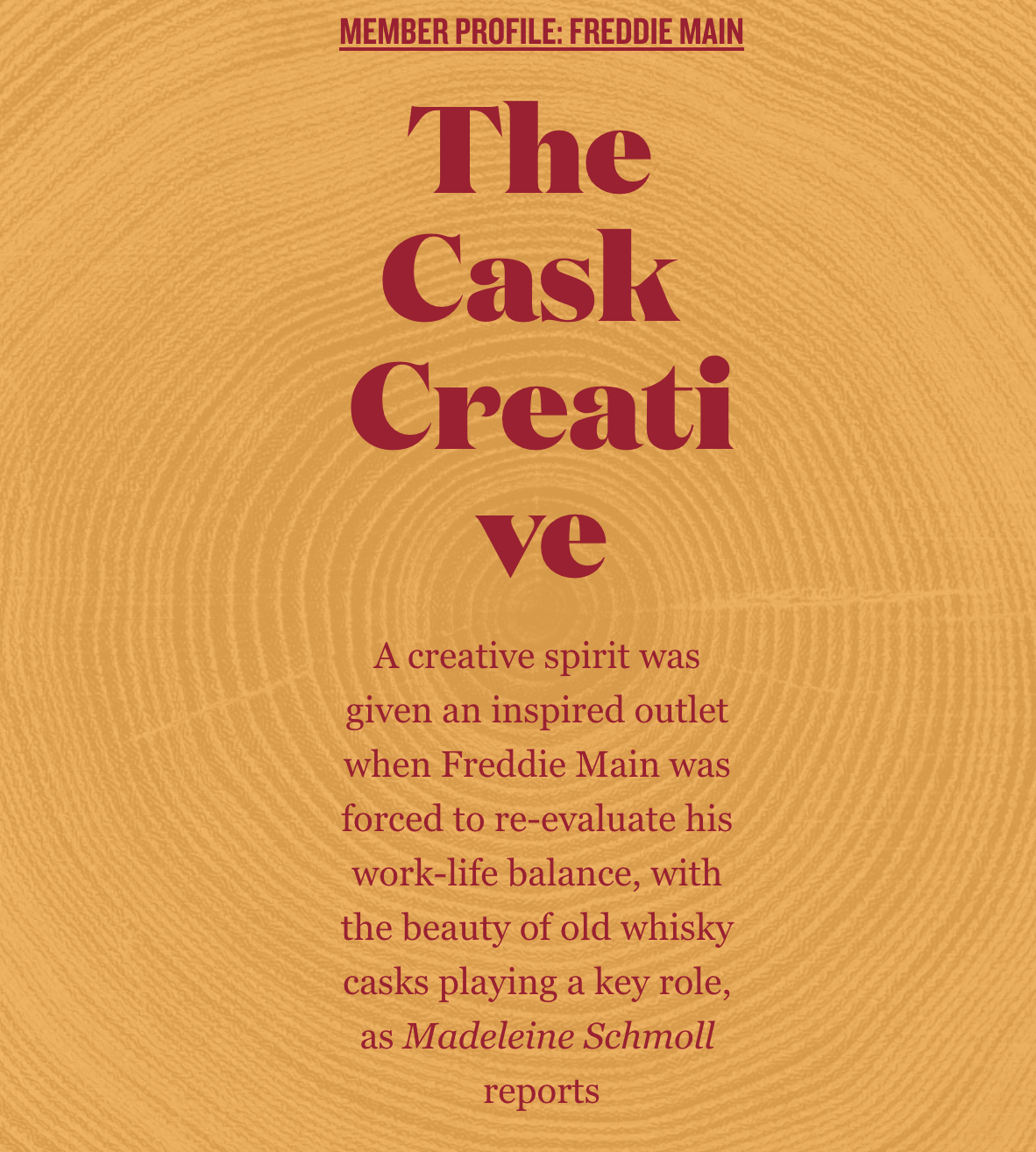 Scotch Malt Whisky Society Article