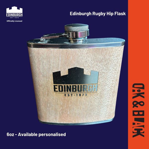 Edinburgh Rugby Hip Flask