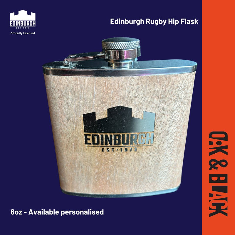 Edinburgh Rugby Hip Flask