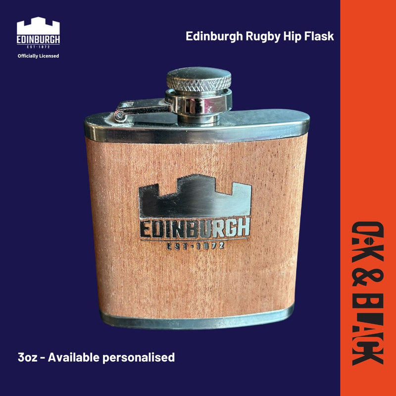 Edinburgh Rugby Hip Flask