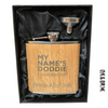 Personalised Wooden Hip Flasks