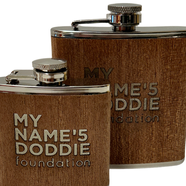Personalised Wooden Hip Flasks