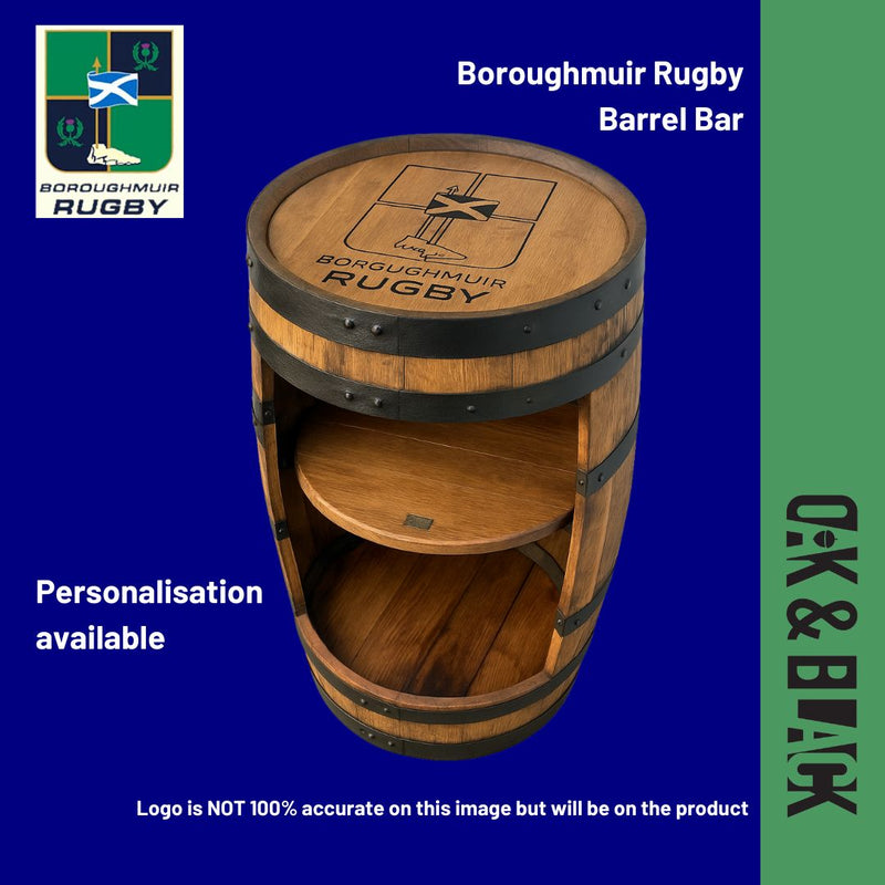 Boroughmuir RFC Barrel Bar