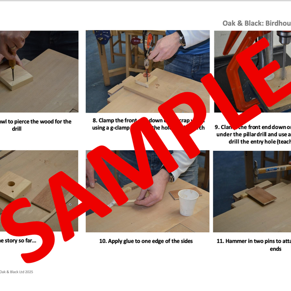 Wooden Birdhouse - Production Plan