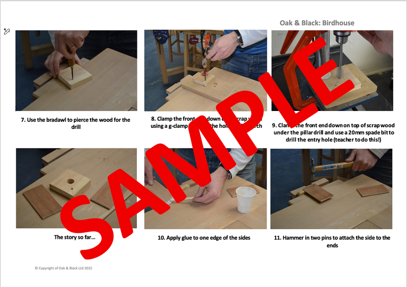 Wooden Birdhouse - Production Plan