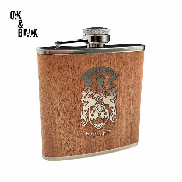 Watsonian FC 150th Anniversary Hip Flask