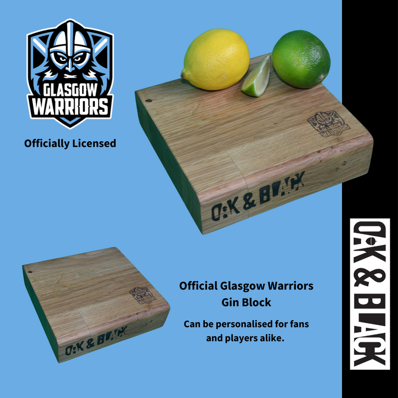 Gin Block Oak & Black