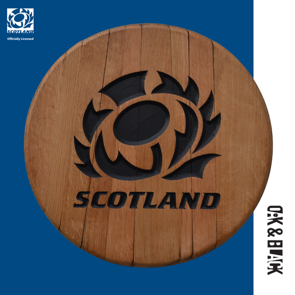 wine barrel end wall hanging 