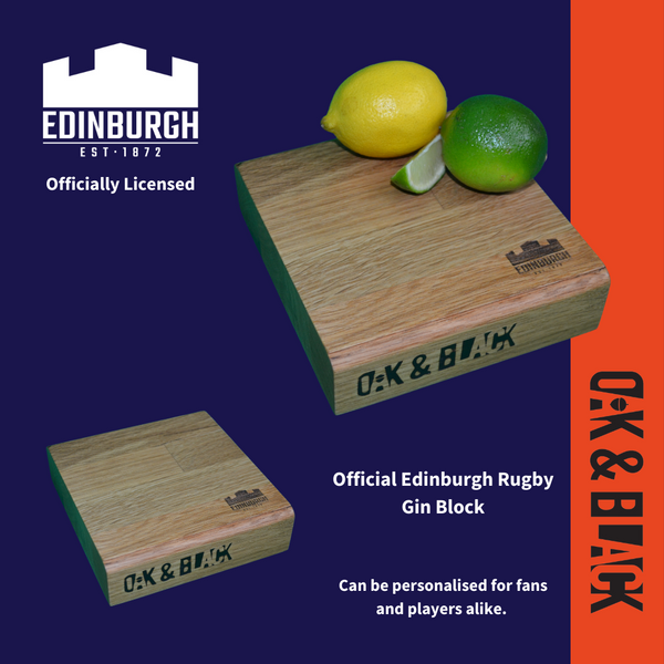 Edinburgh Rugby Gin Block
