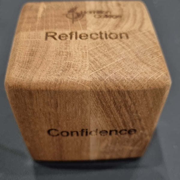 These solid oak cubes offer great versatility as sustainable awards, wedding favours or simply as a unique gift.