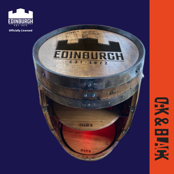 Edinburgh Rugby Barrel Bar