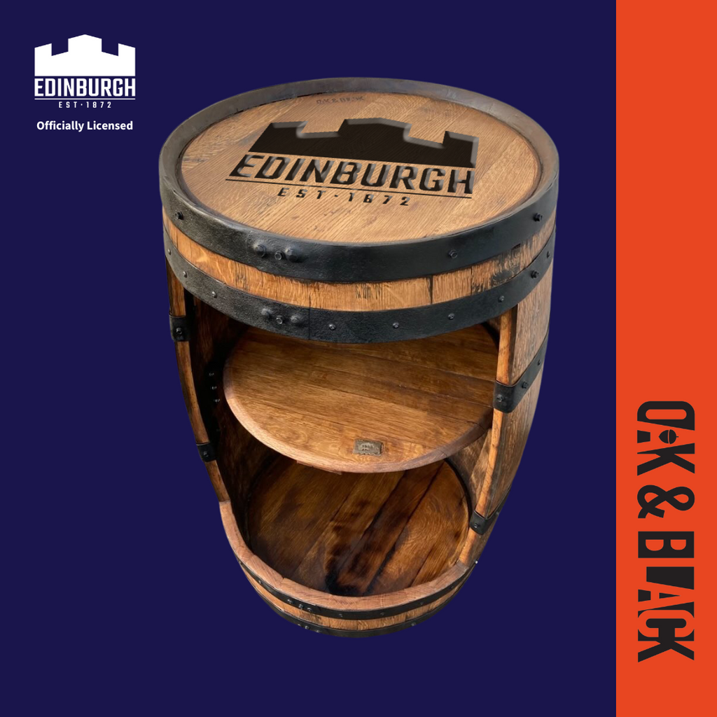 Batch Bar Rugby Edinburgh Rugby Barrel Bar – Oak & Black