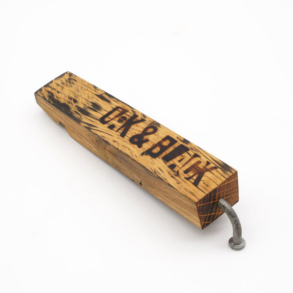 Oak & black Bottle Opener 