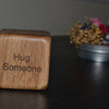 These solid oak cubes offer great versatility as sustainable awards, wedding favours or simply as a unique gift.