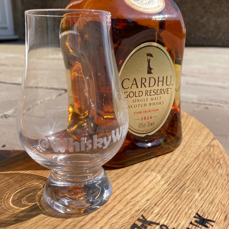 Glencairn Nosing Glass Oak & Black