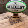 Personalised Rugby Ball Stand
