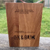 Oak Block Award