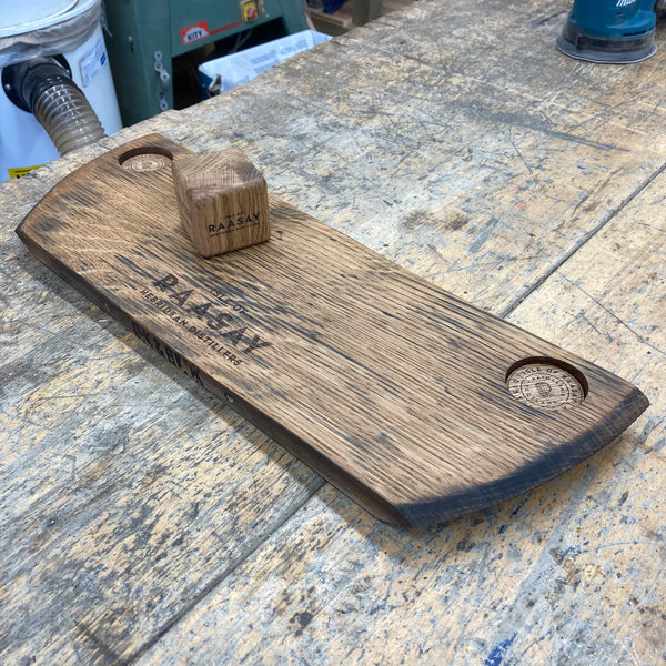 Raasay Distillery had these custom whisky boards made for their delicious whisky!